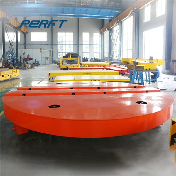 turntable transfer cart for polyester strapping 120t